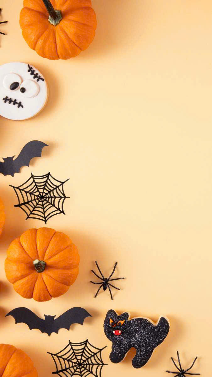 Halloween vui vẻ với hình nền dễ thương