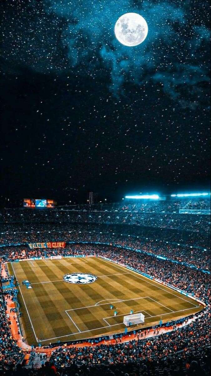 Hình nền bóng đá 4k Sân vận động Camp Nou dành cho điện thoại