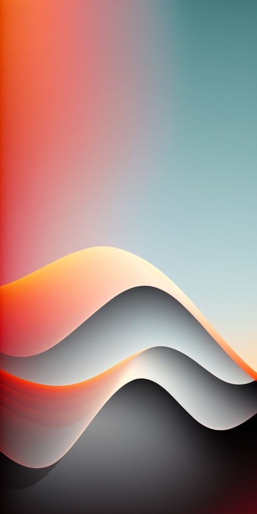 Hình nền ios 15 nền màu gradient mượt mà