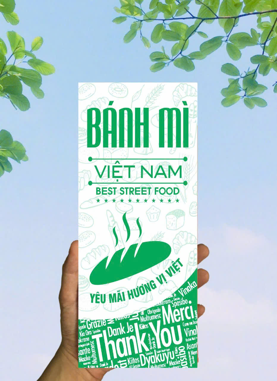 in vỏ bánh mì